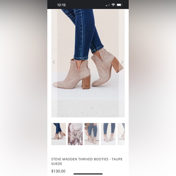 👢Steve Madden | Suede Booties | Size 10 👢 - Picture 13 of 14